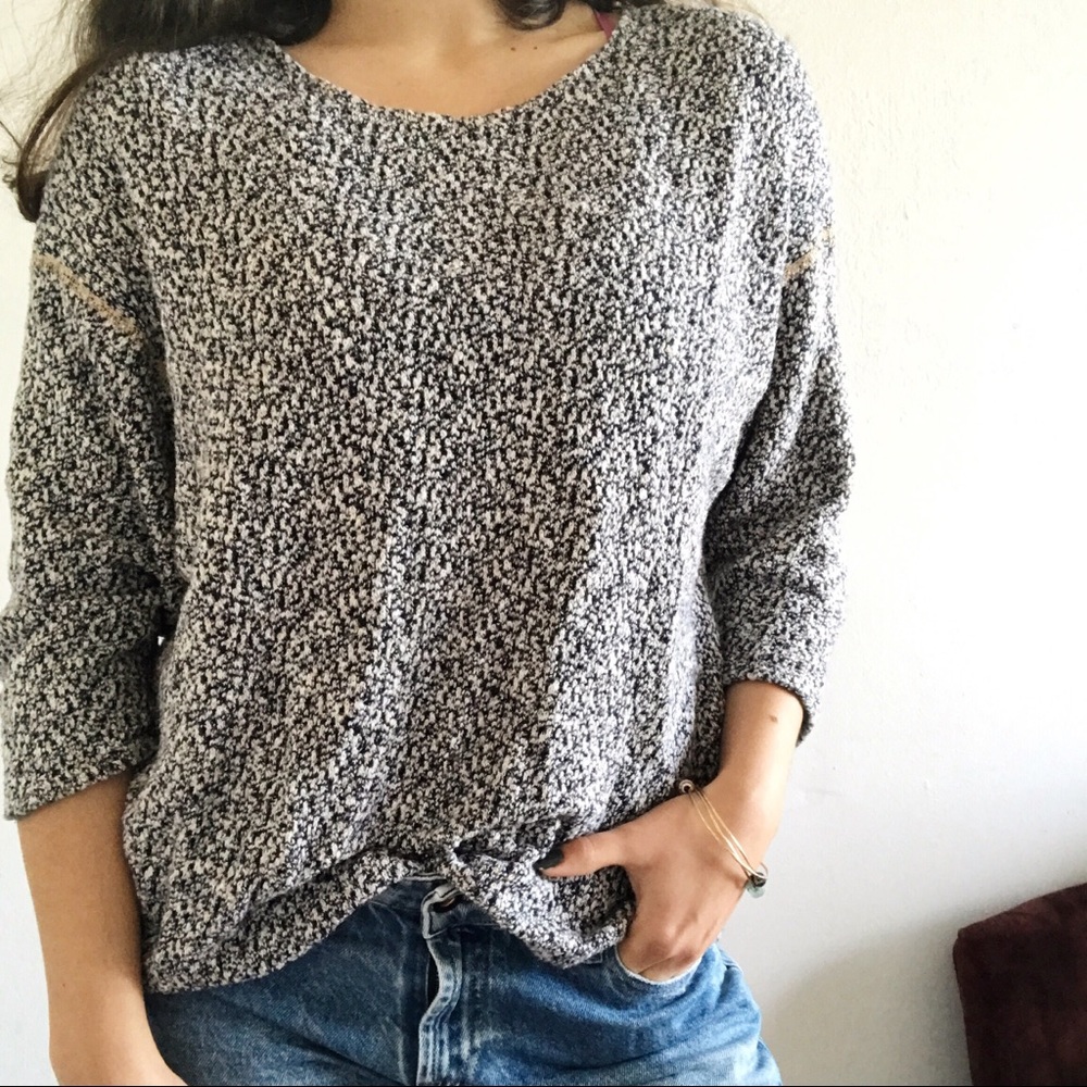 AMERICAN APPAREL speckled sweater